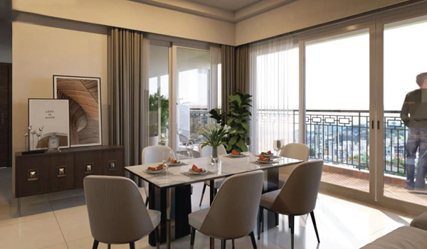 Purva Song of the Lake Dining Area
