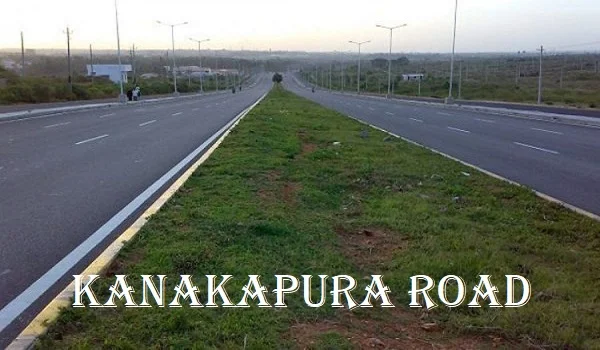 Location of Purva Song of the Lake - A Prime location on the Southern periphery of Bangalore